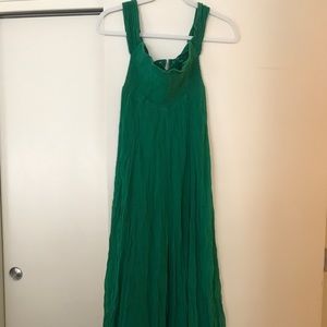 Free People Green Jumpsuit